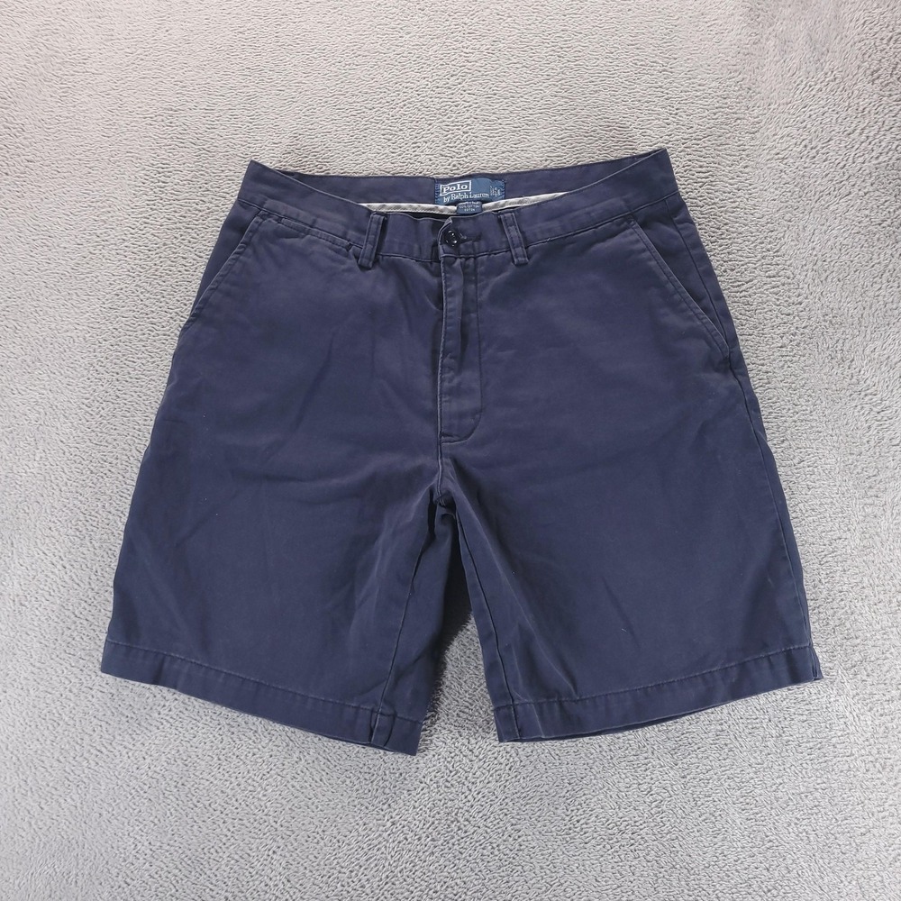 Polo Ralph Lauren Shorts Mens 33 Blue Prospect Short Chino 8" Summer Casual